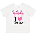 thumbnail image 3 of Inktastic I Love Flamingos Pink Bird Girls Baby T-Shirt, 3 of 5