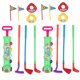 thumbnail image 4 of 2 juegos de trajes de plástico para niños, juguetes educativos para niños y adultos, juguetes deportivos divertidos para interiores y exteriores (verde), 4 of 5