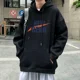 thumbnail image 3 of Sudadera con capucha y estampado gráfico negro para hombre, ropa masculina, sudadera de hip hop, sudaderas baratas, ofertas al por mayor, sudaderas con capucha de invierno, 3 of 5