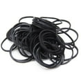 thumbnail image 1 of 70pcs Silicone Machine Fixing Damping Rubber Bands Rings Accessory Black, 1 of 6