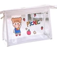 thumbnail image 1 of Estuche transparente de gran capacidad para lápices, bolsa de almacenamiento, caja de papelería, bolsa de papelería, 1 of 2