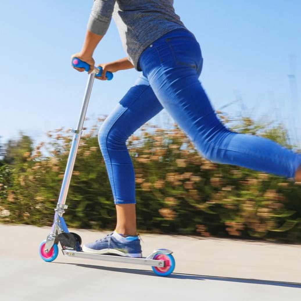 Razor A Kick Scooter - Special Edition Holographic, Aluminum, Foldable, for Child Ages 5+