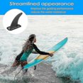 thumbnail image 2 of 8 Inch Removable Universal Surfboard Sup Fin With Fin Base, Detachable Center Fin Stand Up Paddle Board, 2 of 5