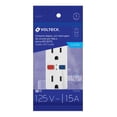 thumbnail image 2 of CONTACTO DOBLE GFCI CLASSIC VOLTECK 46107 CODO-GFCI, 2 of 2