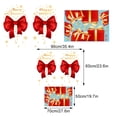 thumbnail image 2 of Bearachild Decoración de pared rápida y sencilla, adhesivo para azulejos, despegable y pegado, para un cambio de imagen instantáneo, a la moda Kits de decoración para fiestas lazo, 2 of 6