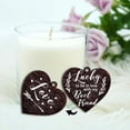 thumbnail image 3 of 1 Pc Double Sided Rotating Picture Frame for Wedding Lucky to Be in Love Wood Photo Frame with Heart Charms Engagement Anniversary Gift for Couple Lover Fits 4x6inch(10x15cm) in Photo colorful, 3 of 7