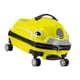 thumbnail image 2 of Maleta de viaje para niños de 20 ", equipaje rígido, carrito portátil resistente con diseño de coche con ruedas para niños, niñas y niños Amarillo, 2 of 9