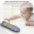 thumbnail image 4 of Kids Musical TV Remote Control Toy with Light and Sound Baby Early Education Toy 3 language Modes(English/French/, 4 of 7