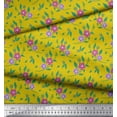 thumbnail image 1 of Soimoi Gray Poly Georgette Fabric Diamond Geometric Printed Craft Fabric by the Yard 42 Inch Wide, 1 of 3
