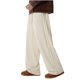 thumbnail image 2 of Ceisia Men's Wide-Leg Relaxed Sweatpants | Elastic Waist Side Layered Stripe Casual Pants (Multiple Solid Colors) Gifts, 2 of 9