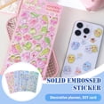 thumbnail image 2 of Solid Relief Sticker 3D Cute Stickers For Phone Skin, 2 of 8