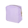 thumbnail image 1 of Bolsas de maquillaje impermeables para mujeres de 1 pieza de Unique Bargains para viajes de negocios, vacaciones, camping, gimnasio, nylon, púrpura, 1 of 6