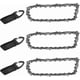 thumbnail image 4 of 4" GTA 26 Chainsaw Chains 1/4" 28 Training Links, 3 Pieces 1.1mm Mini Chainsaw Chain Accessories for Stihl 36700000028, 4 of 5