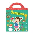 thumbnail image 3 of Reusable Sticker Books for Toddler Toys Age 2-4, Window Clings for Kids, Educational Stickers Toy for Toddlers Boys Girls Gifts - Seasons Stickers, 3 of 8
