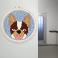 thumbnail image 2 of yuksok Punch Needle DIY Needlework Animal Dog Embroidery for Adult Kid Starter D D, 2 of 9