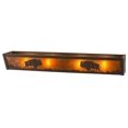 thumbnail image 4 of Meyda Tiffany 67746 Buffalo 4 Light 30" Wide Bathroom Vanity Light - Bronze, 4 of 4