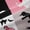 A Pink White Black 481, variant on Manfei Cute Ghost Black Out Curtains,Halloween Theme Curtains Pack of 2 (42x63 Each),Spooky Skull Bedroom Curtains For Girl Kids,Super Cozy Bedroom Decoration