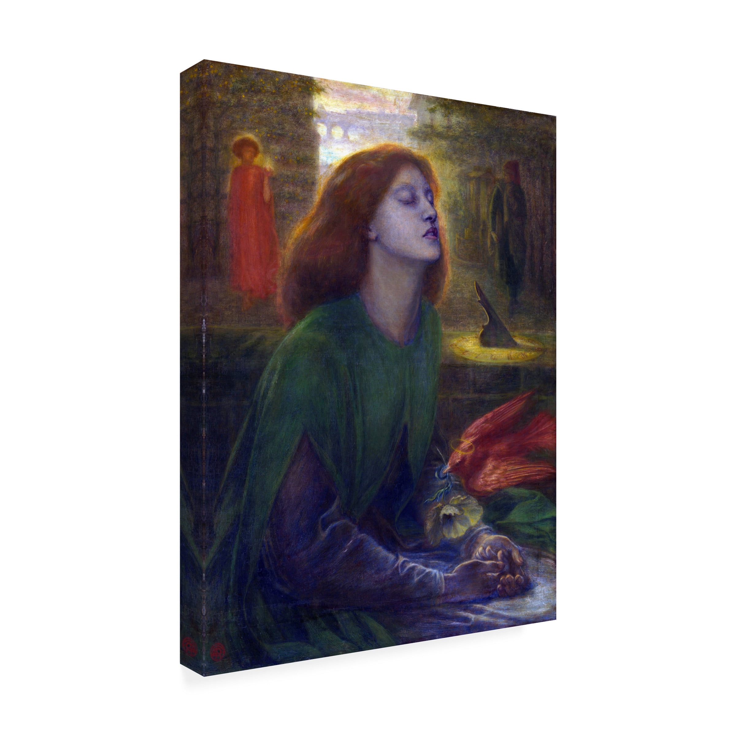 Rossetti 'Beatrix' Canvas Art