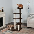 FurHaven Pet Cat Tree Tiger Tough Cat Tree House Furniture for Cats
