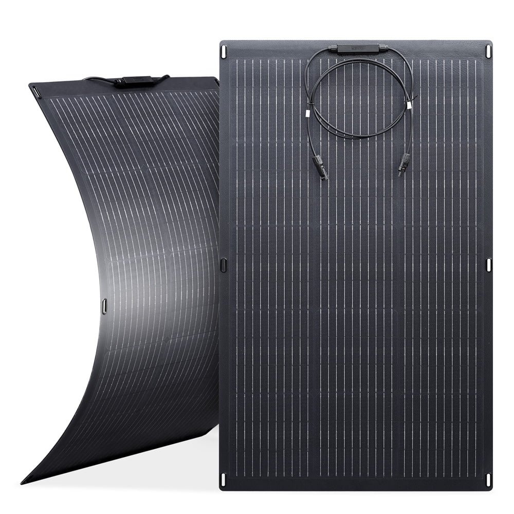 ECOFLOW 100W Flexible Solar Panel - IP68 Waterproof, 23% Efficient, For RV/Camping