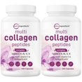 thumbnail image 1 of Micro Ingredientes (Paquete de 2) Multicolágeno en Píldoras para Mujeres y Hombres, 480 Cápsulas | Tipos I, II, III, V, X - Péptidos Hidrolizados con Biotina, Ácido Hialurónico y Vitamina C | Apoyo pa, 1 of 5