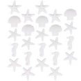 thumbnail image 4 of 24Pcs Resin Sea Star Sea Horse Seashell Fish Tank Decoration (Mixed Style), 4 of 9
