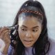 thumbnail image 5 of EeaseMX Diadema elástica trenzada de moda, trenzas clásicas, banda de pelo sintético, accesorio de belleza para mujer (marrón claro), 5 of 7
