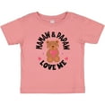 thumbnail image 3 of Inktastic Mamaw and Papaw Love Me Grandchild Bear Girls Baby T-Shirt, 3 of 5
