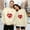 Beige, variant on Valentines Sweatshirts for Women Love Heart Letter Print Long Sleeve Crewneck Tops Casual Trendy Y2k Relaxed Fit Pullover Blouses