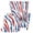 American Flag Stripe, variant on FOR U DESIGNS Cow Spot Tribal Aztec Print Durable Wingback Chair Slipcover 2Pcs Pet Friendly Washable Armchair Slipcover with Elastic Bottom Breathable Furniture Protector for Bedroom