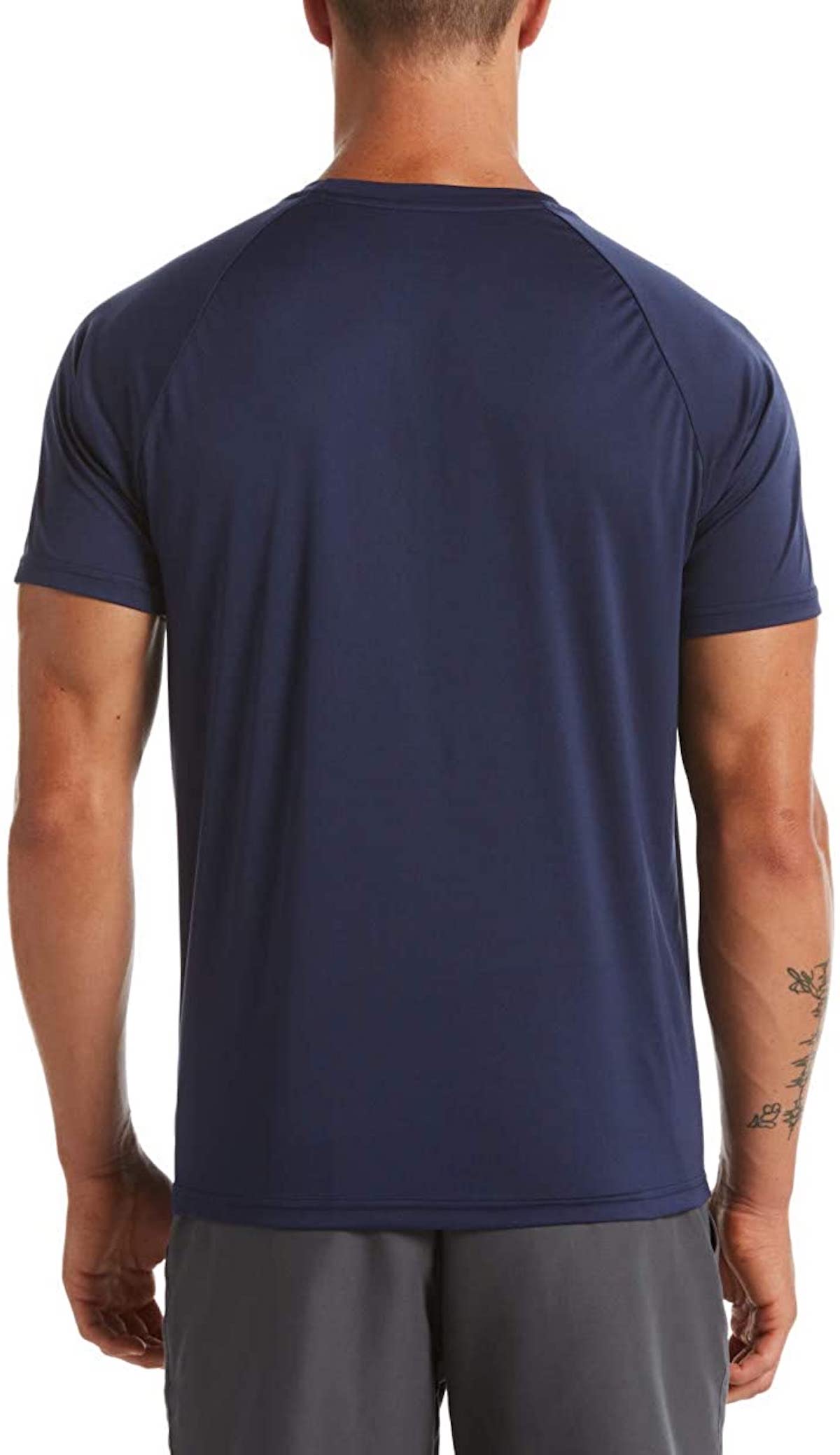 Nike NESSA586-440-M Men Essential Short Sleeve Hydroguard T-Shirt&