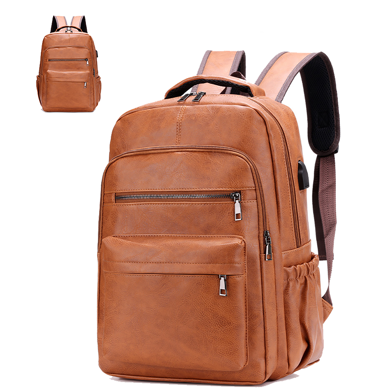 Design Travel Laptop Backpack for Men, Business Backpack with USB Charging Port for Fits 16 Inch Notebook