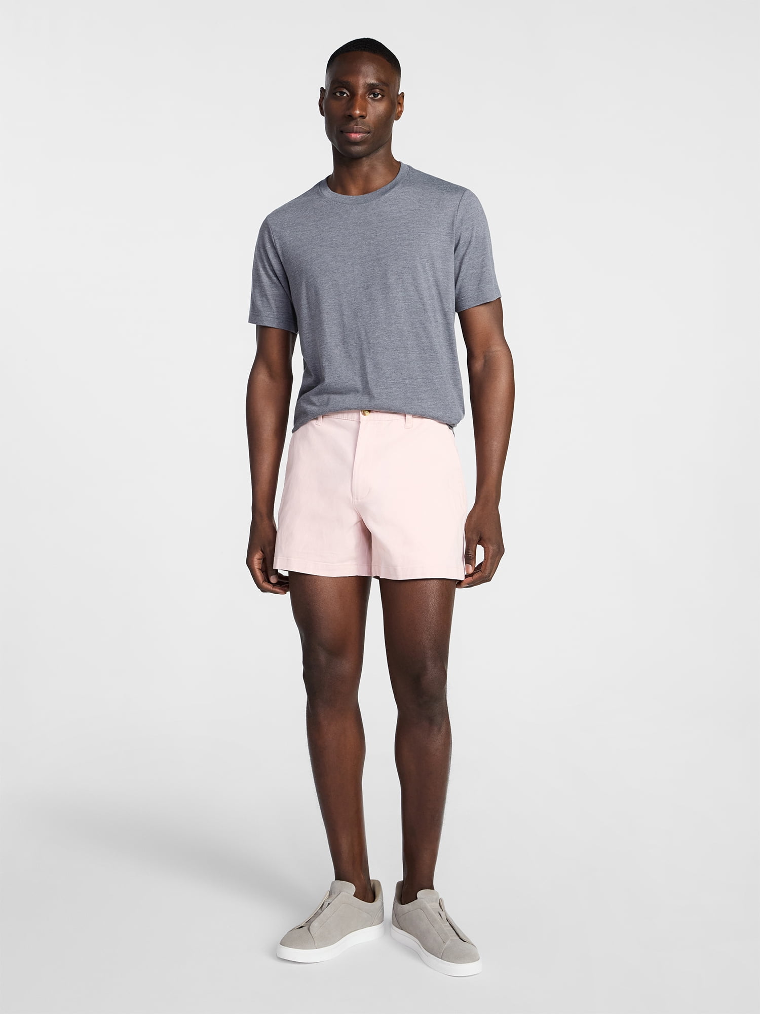 George Men's & Big Men's Modern Fit Flat Front Shorts, 5", 7", 9" Inseams, Sizes 28-54