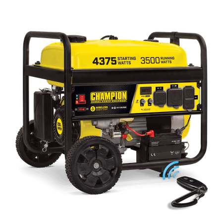 Champion 100558 3500-Watt Portable Generator with Wireless Remote (Best Camping Generator 2019)