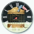 thumbnail image 4 of Designart Oversized Multicolor Analog Round Modern Traditional Wall Clocks, CLM31194-C23, 4 of 4