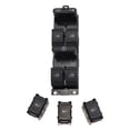thumbnail image 1 of Window Panel Master Control Switch For VW Golf MK4 Jetta Bora Passat B5 Seat Leon Toledo Superb 2000 To 2004 1J49598, 1 of 7