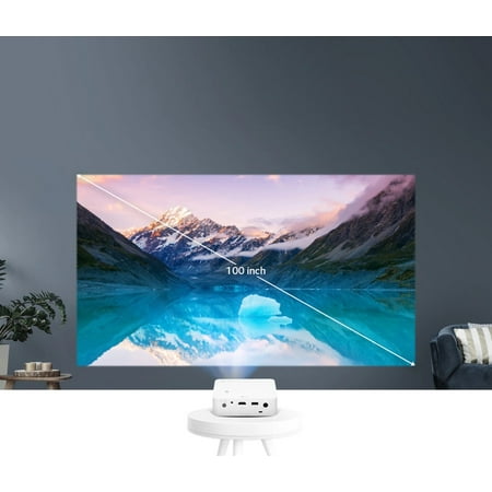 LG - CineBeam PH30N 720p Wireless DLP Projector - White