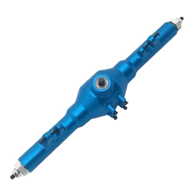 Ruiboury Rear Axle Aluminium Remote Control 1/12 Crawler Car Repair Part Accessories Replacement for WLtoys 12428 12423 12427 12428-A Red Blue