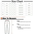 thumbnail image 3 of cfhntfmh Cotton Linen Pants for Women Lace Patchwork Elastic Waist Lounge Pants Baggy Wide Leg Trousers with Pockets, 3 of 7