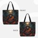 thumbnail image 2 of Easygdp Banana Leaf Meditating Gorilla Bolsa Tote para Mujer, Bolso de Hombro para Trabajo, Playa, Viajes, Compras y Supermercado, 2 of 7