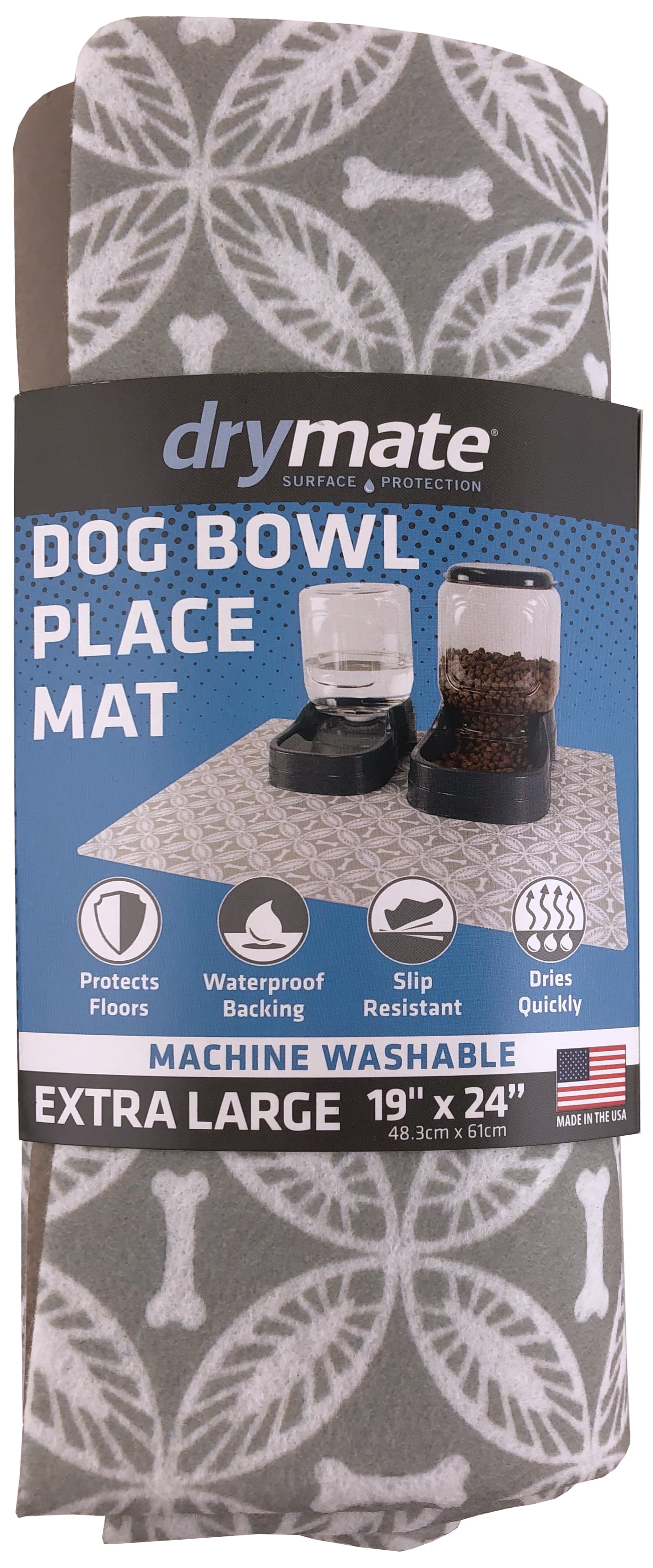 Dog Food Mat by Drymate (Set of 4) Made in USA – MadeinUSAForever