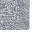 thumbnail image 3 of VCNY Home Jessica Solid High Rise Grey Cotton Bath Rug, 20" x 32", 3 of 5