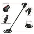 thumbnail image 2 of Metal Detector for Kids 7.3'' Waterproof Metal Detector Coil Lightweight Gold Detector with Auto-Balance Adjustable Stem Beach Metal Detector Junior Treasure Finder, 2 of 5