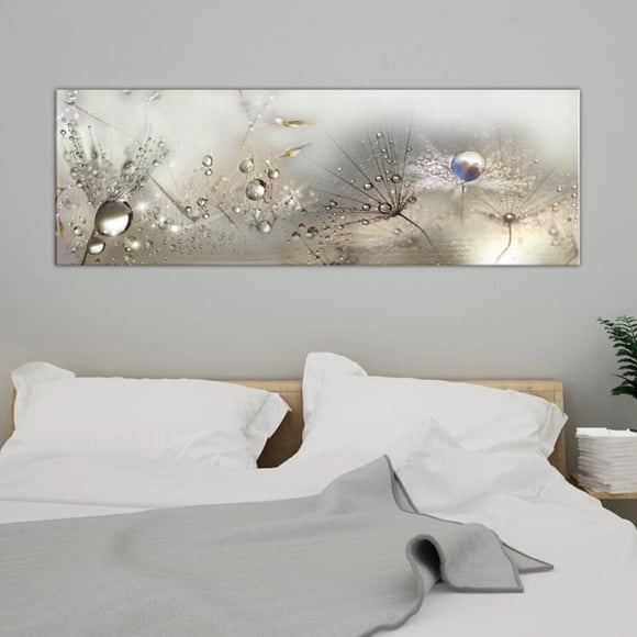 HUASHENG Rtgeist Canvas Wall Art Print Dandelions 1pcs Home Decor Stretched Picture Photo Painting Artwork Image Flowers Nature Vintage