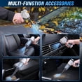 thumbnail image 3 of Car vacuum cleaner, 15000Pa cordless handheld rechargeable dry and wet vacuum cleaner, 120W high power suitable for car, pet, home and office cleaning, washable HEPA filter, multiple nozzles, 3 of 7