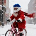 thumbnail image 2 of Christmas Santa Motorcycle Helmet Cover,Motorcycle Helmet Cover,Easy to Install Dust Cap MotorcycleHelmet Fun Rides,for MotorcycleChristmas Hats,Santa Claus Xmas Hat Decoration Accessories for Men, 2 of 8