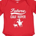 thumbnail image 4 of Inktastic Calf Roping Rodeo Future Cowboy Boys Long Sleeve Baby Bodysuit, 4 of 5