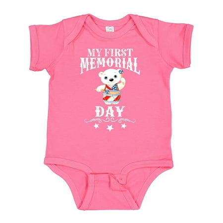 

Inktastic First Memorial Day Boy Gift Baby Boy or Baby Girl Bodysuit