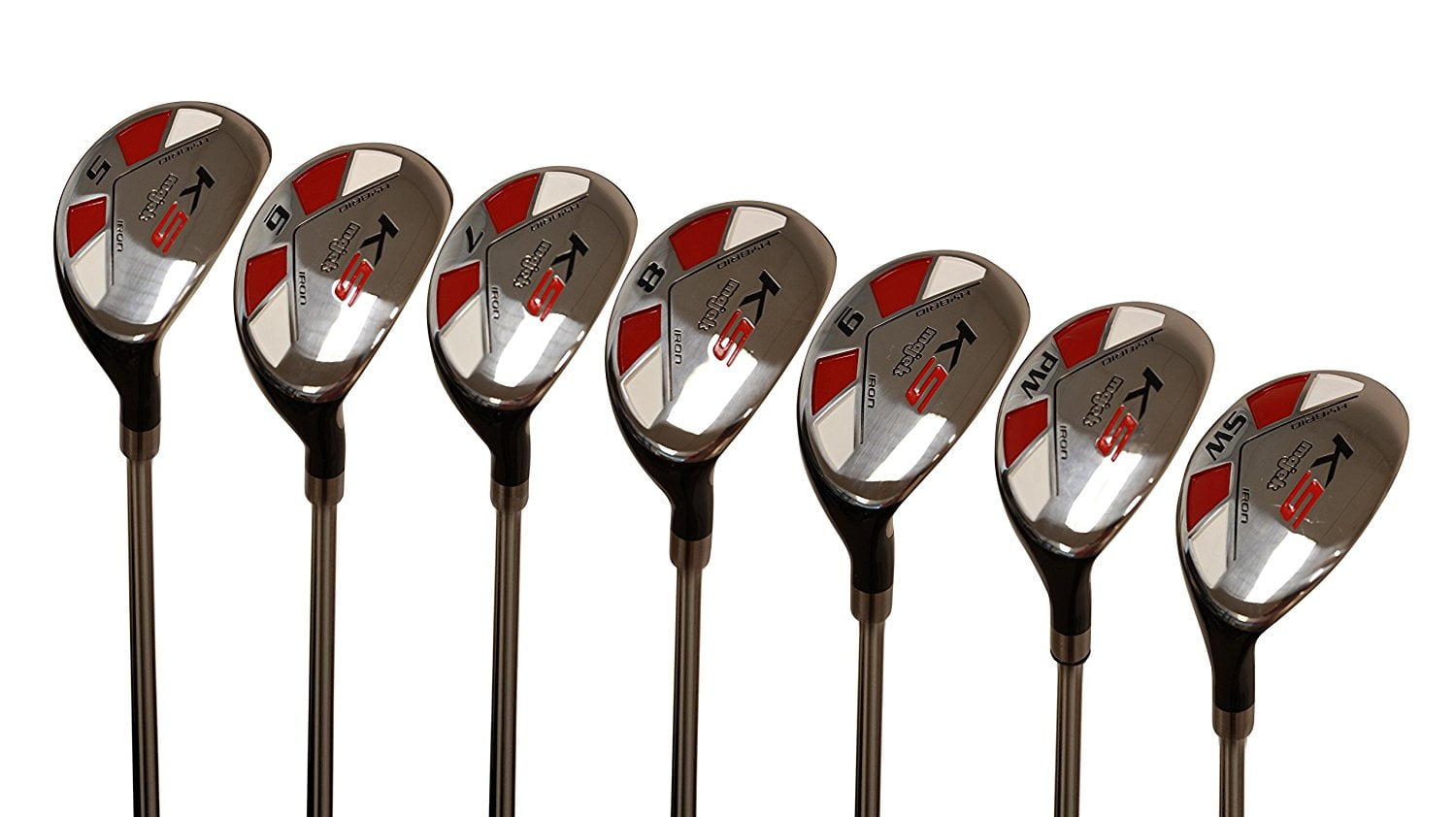 Majek Petite Senior (55+) Womens Golf Clubs All Ladies Hybrid Complete Lightweight Graphite Set