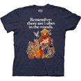 thumbnail image 1 of Smokey Bear Babes In The Woods Adult Crew Neck T-shirt 1, 1 of 4